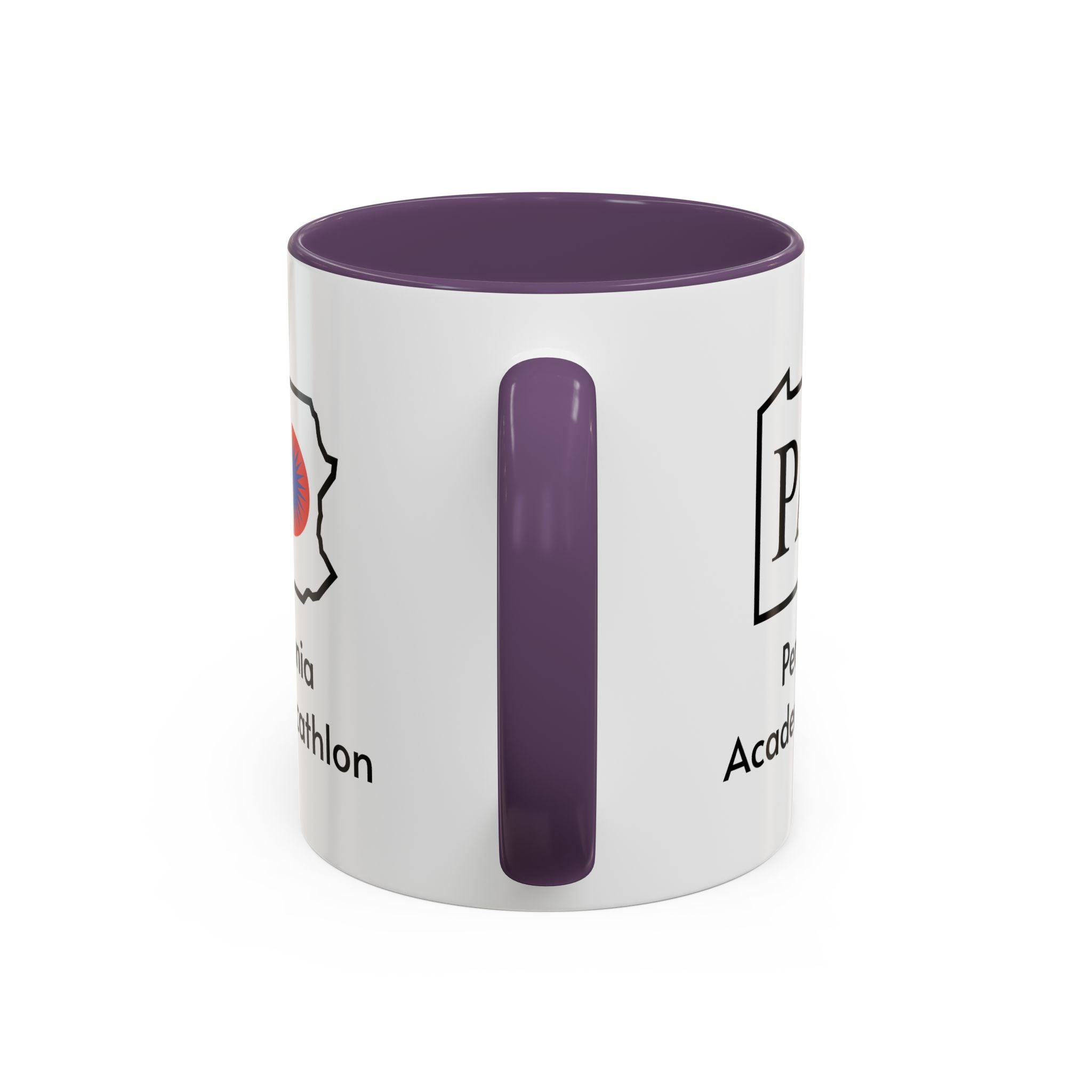 Pennsylvania Academic Decathlon Logo Accent Coffee Mug (11/15oz)