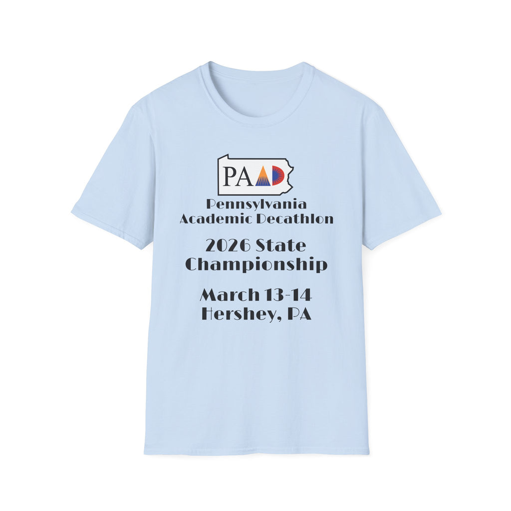 2026 Pennsylvania Academic Decathlon State Championship T-Shirt