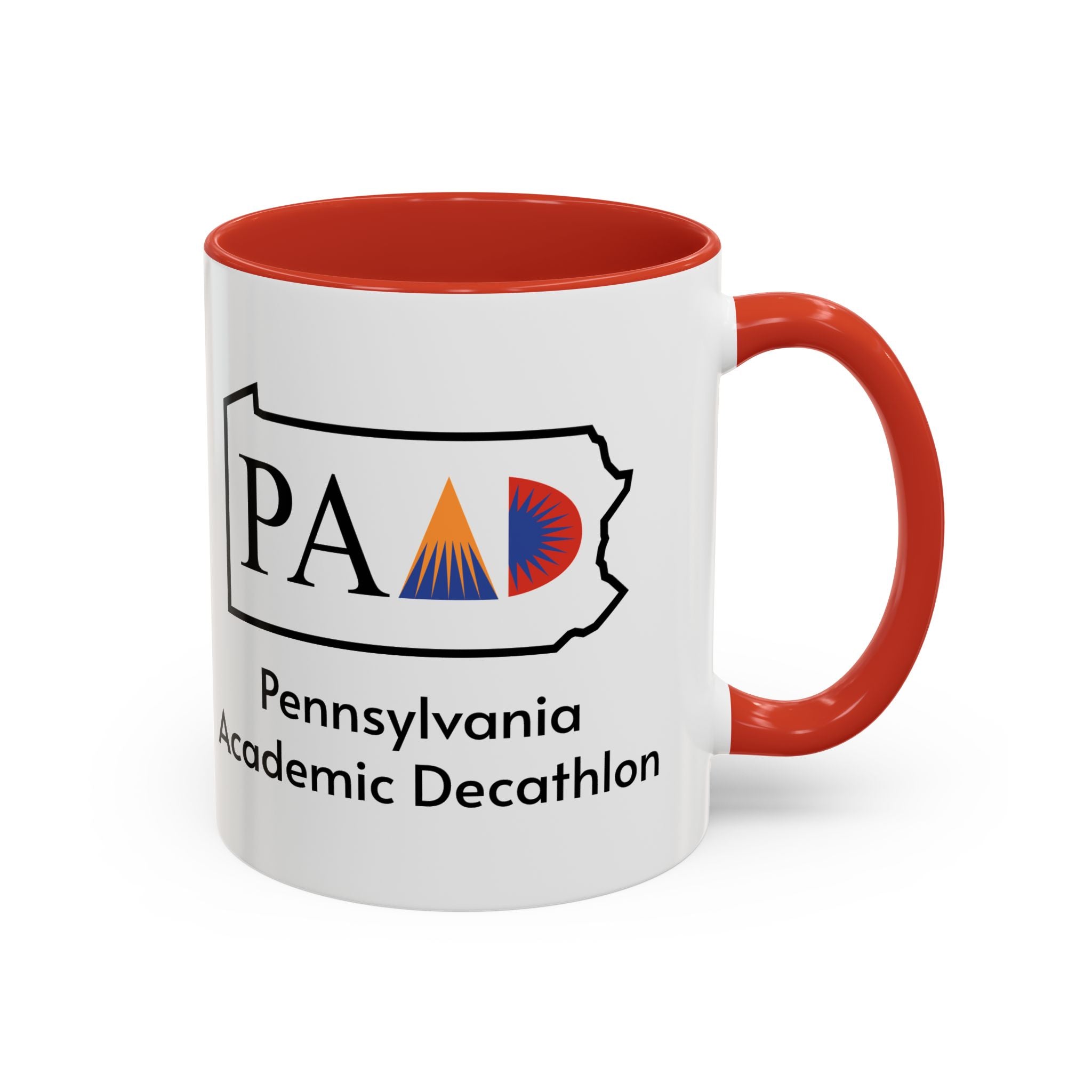 Pennsylvania Academic Decathlon Logo Accent Coffee Mug (11/15oz)