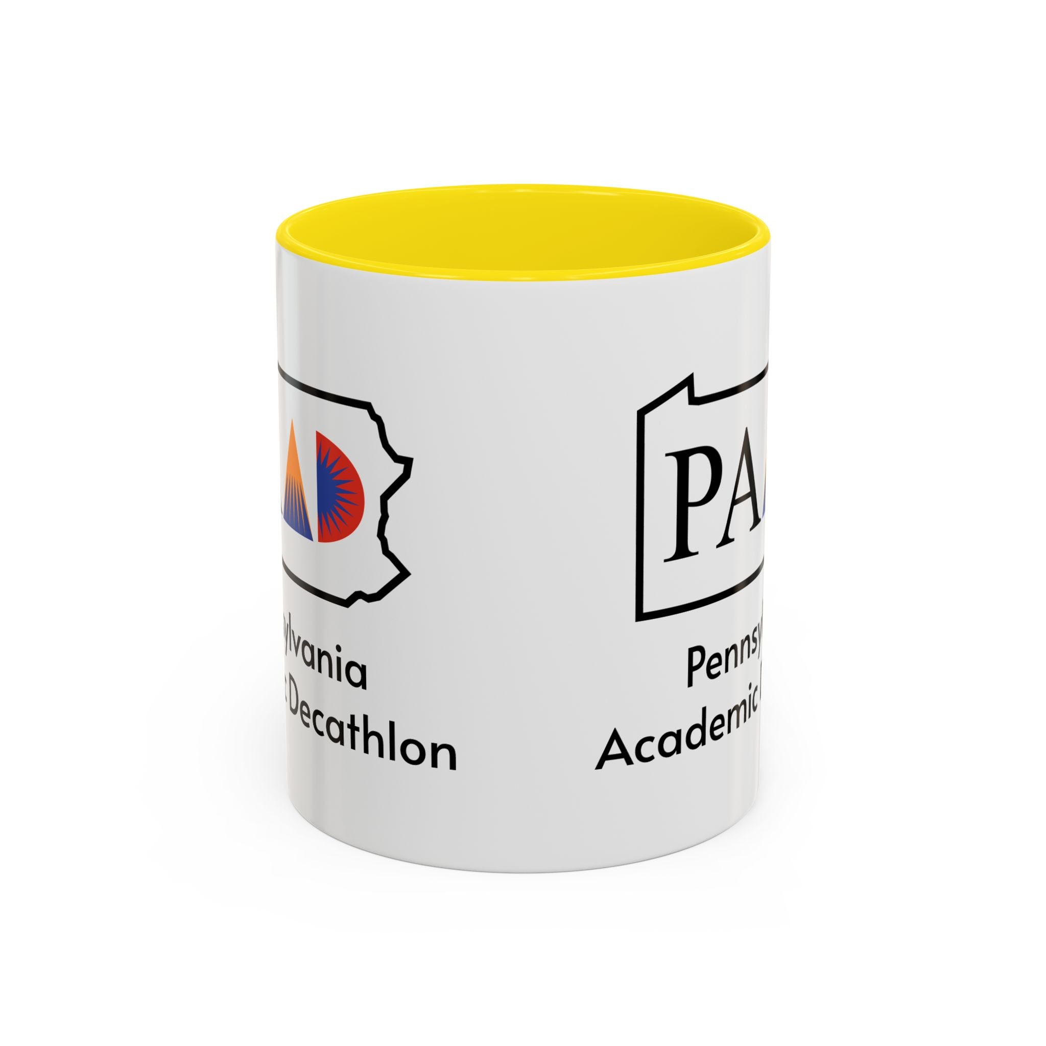 Pennsylvania Academic Decathlon Logo Accent Coffee Mug (11/15oz)