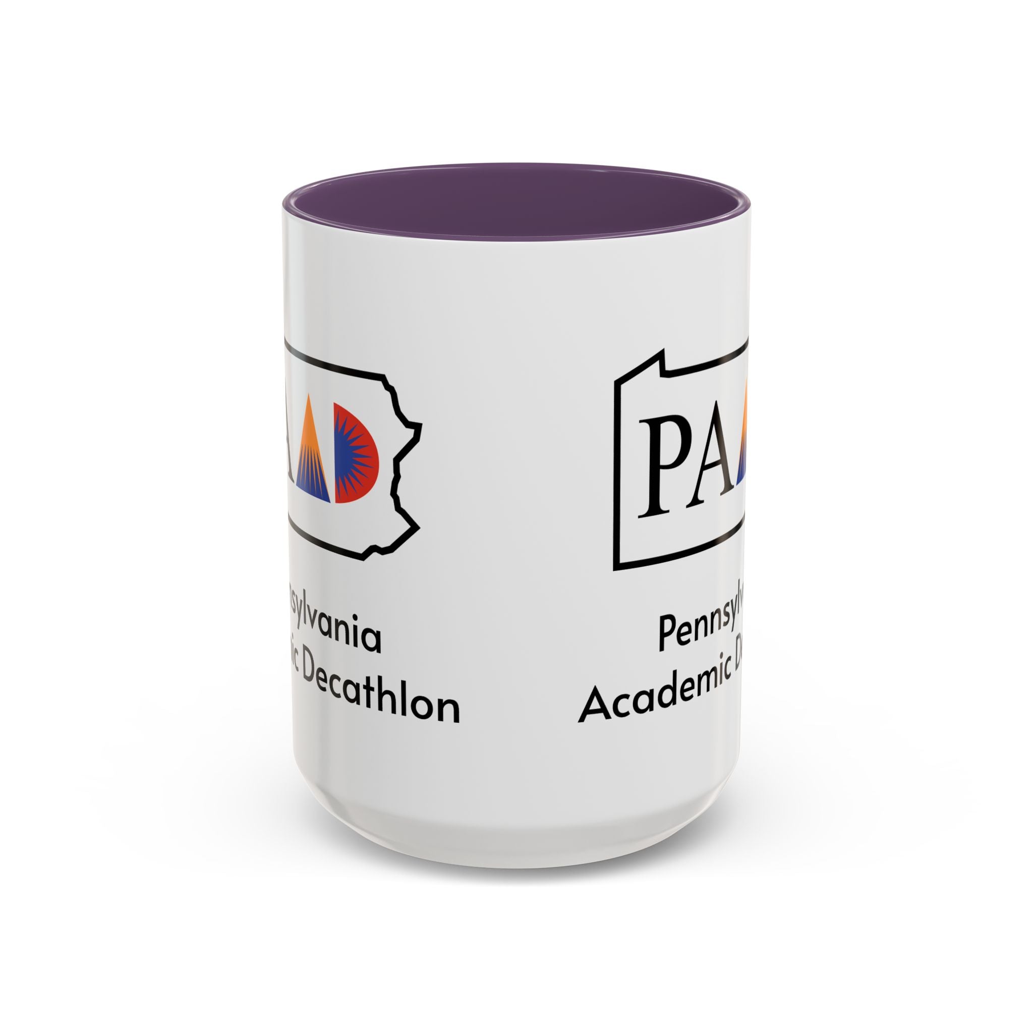 Pennsylvania Academic Decathlon Logo Accent Coffee Mug (11/15oz)