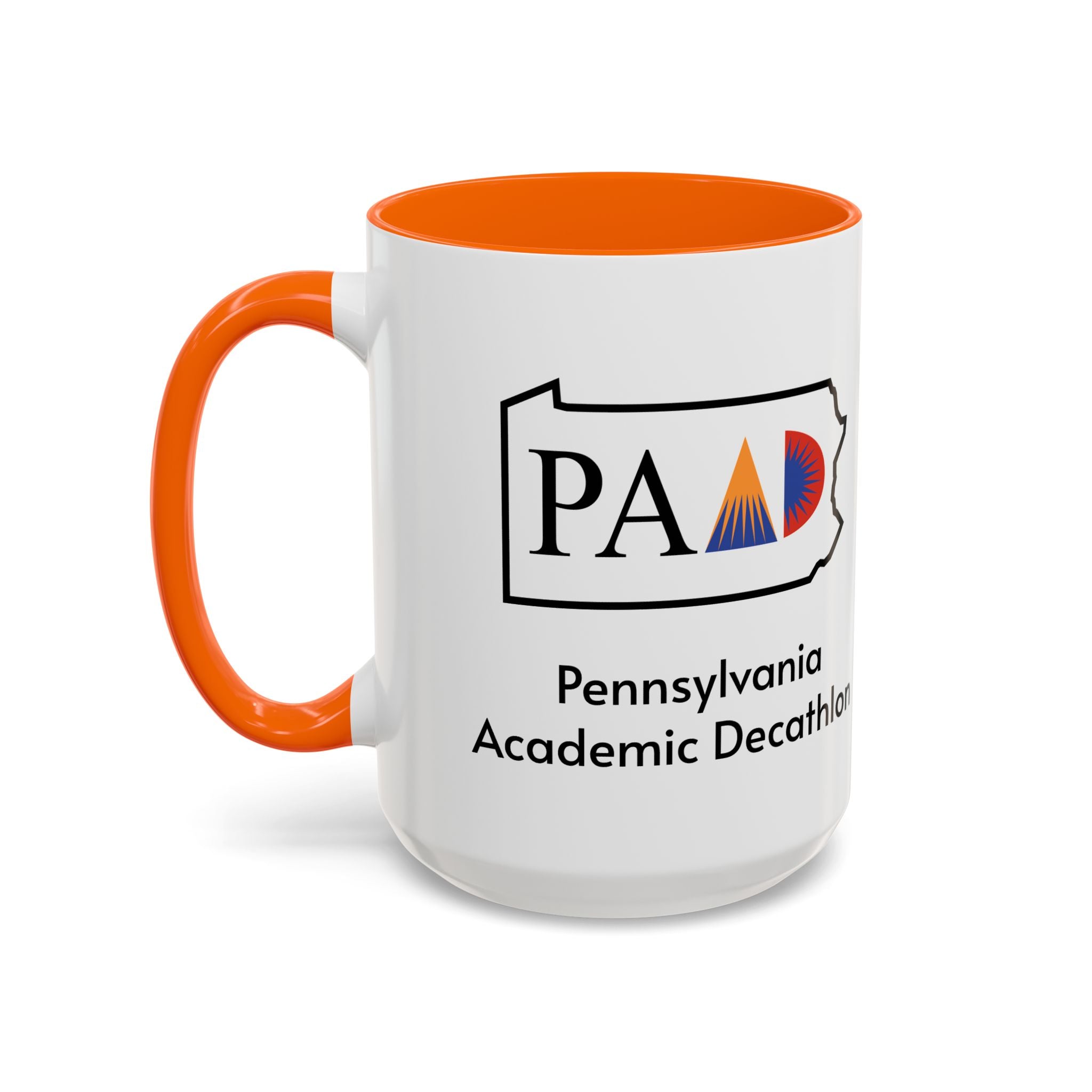 Pennsylvania Academic Decathlon Logo Accent Coffee Mug (11/15oz)