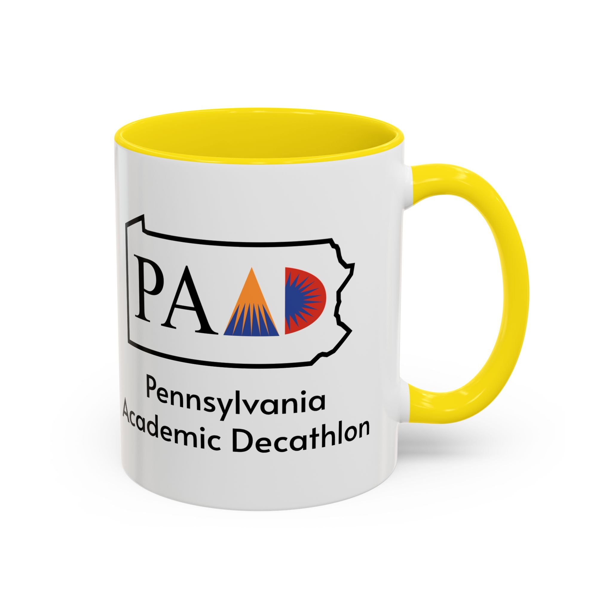 Pennsylvania Academic Decathlon Logo Accent Coffee Mug (11/15oz)