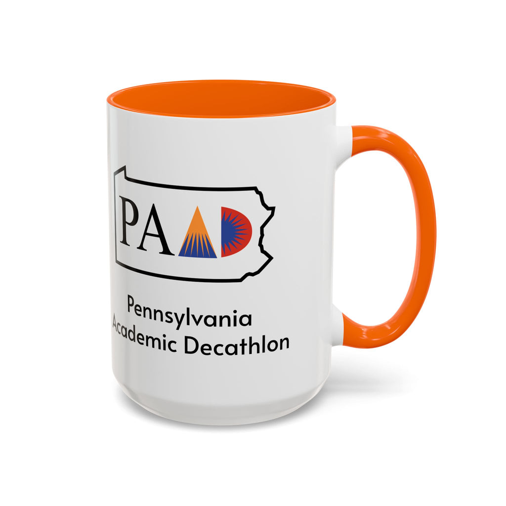 Pennsylvania Academic Decathlon Logo Accent Coffee Mug (11/15oz)
