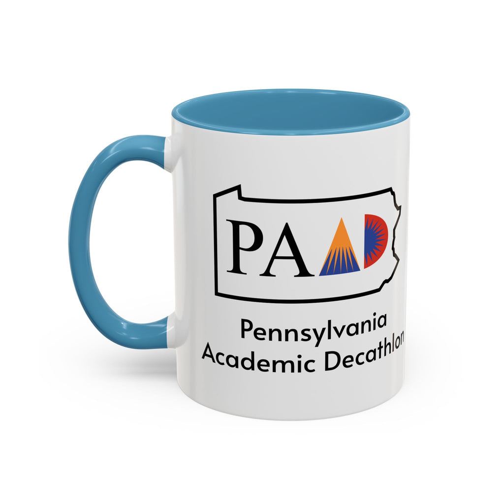 Pennsylvania Academic Decathlon Logo Accent Coffee Mug (11/15oz)