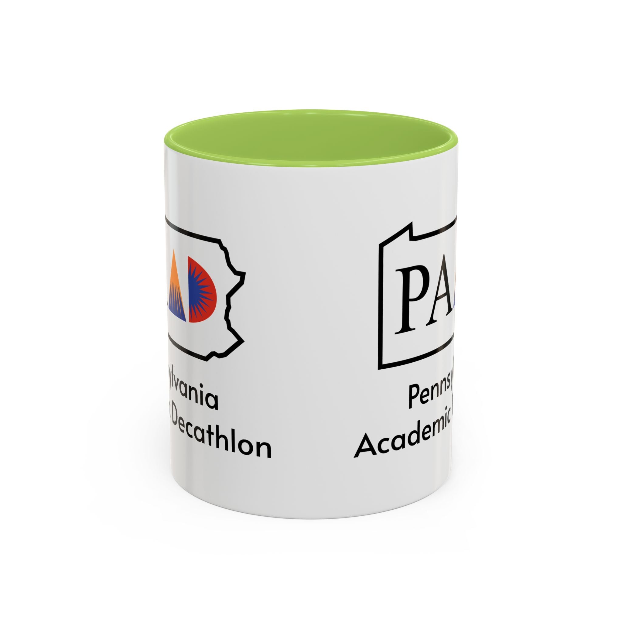 Pennsylvania Academic Decathlon Logo Accent Coffee Mug (11/15oz)