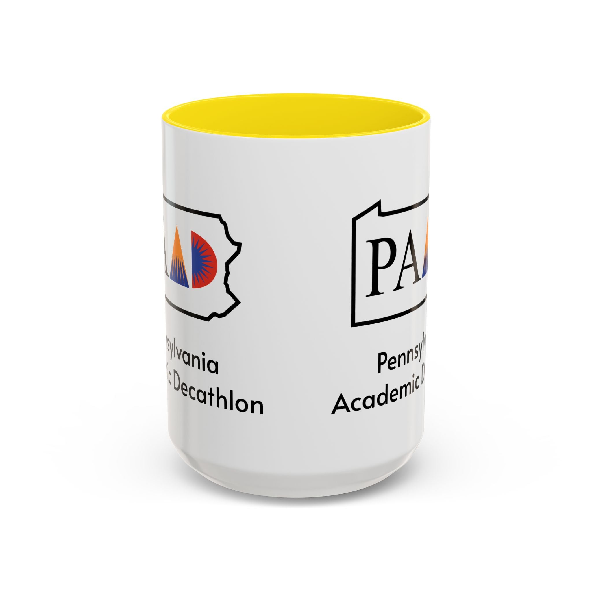 Pennsylvania Academic Decathlon Logo Accent Coffee Mug (11/15oz)