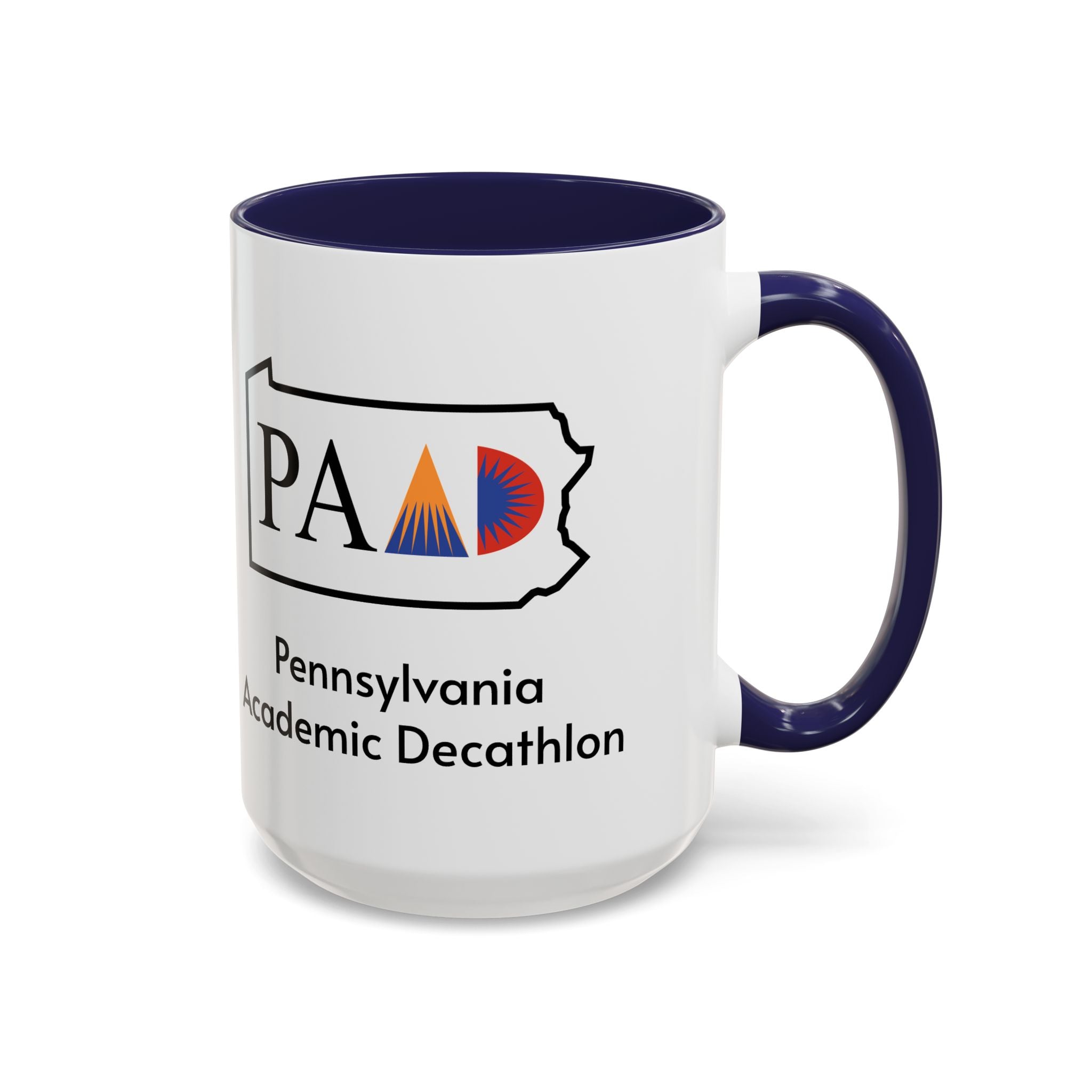 Pennsylvania Academic Decathlon Logo Accent Coffee Mug (11/15oz)