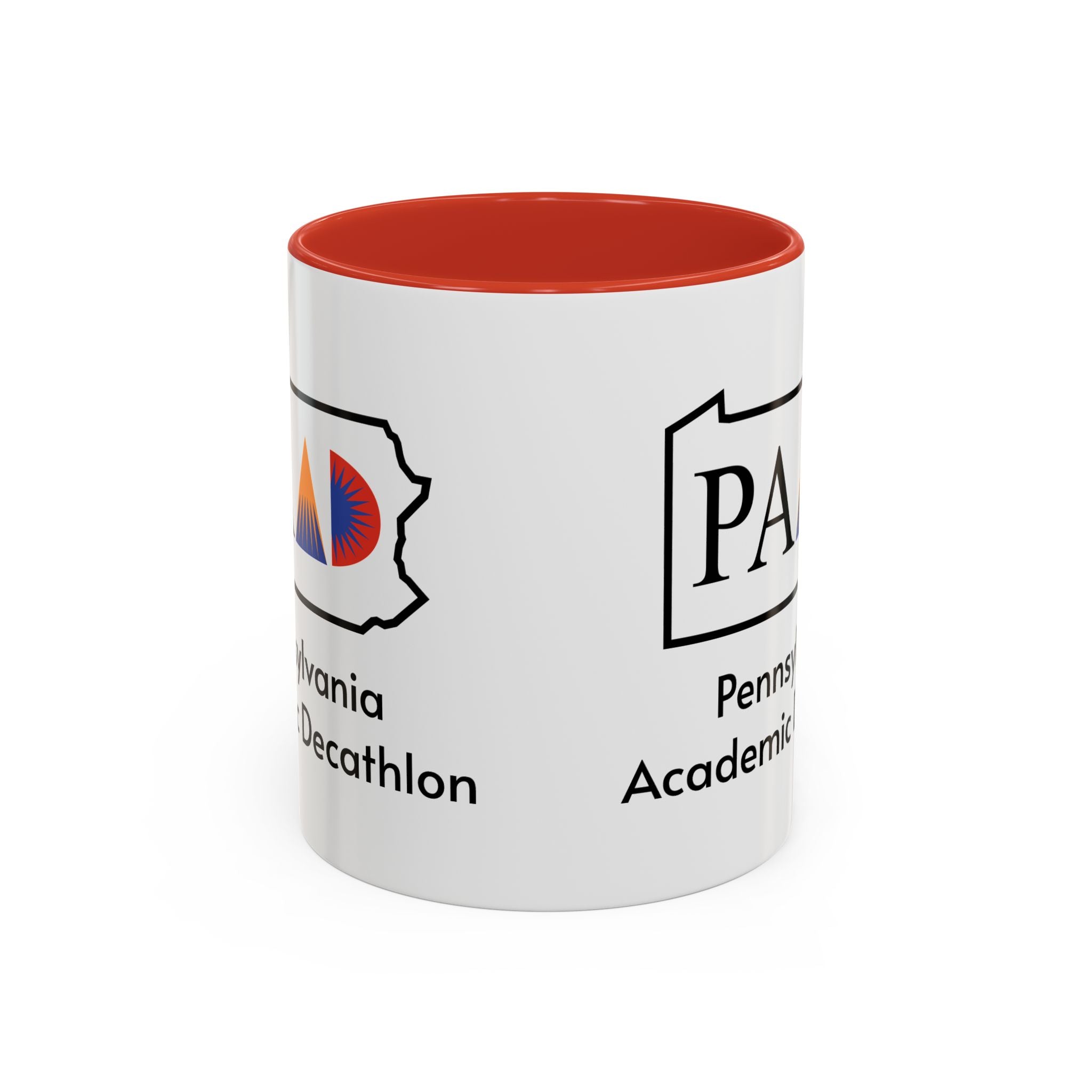 Pennsylvania Academic Decathlon Logo Accent Coffee Mug (11/15oz)