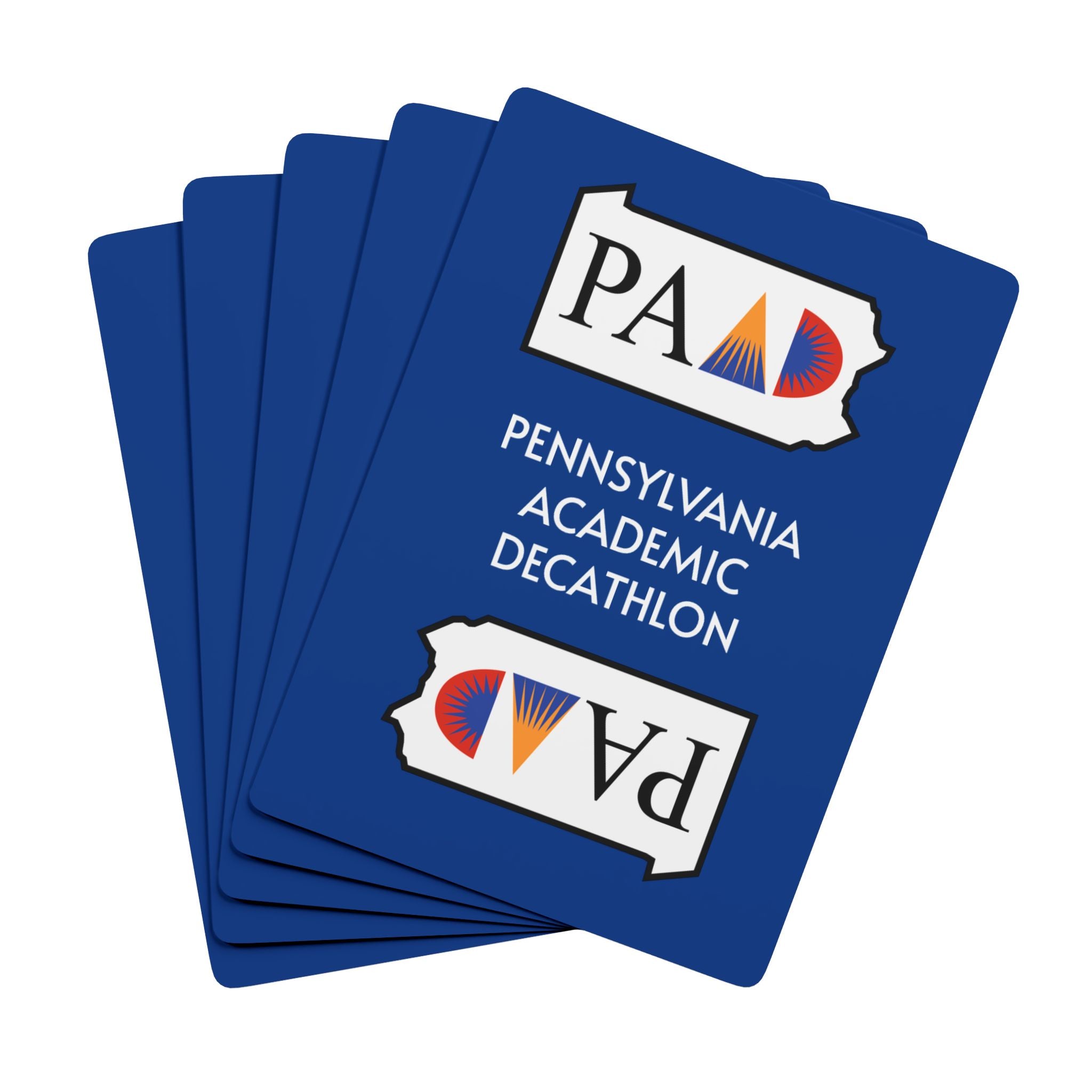 Pennsylvania Academic Decathlon Custom Playing Cards