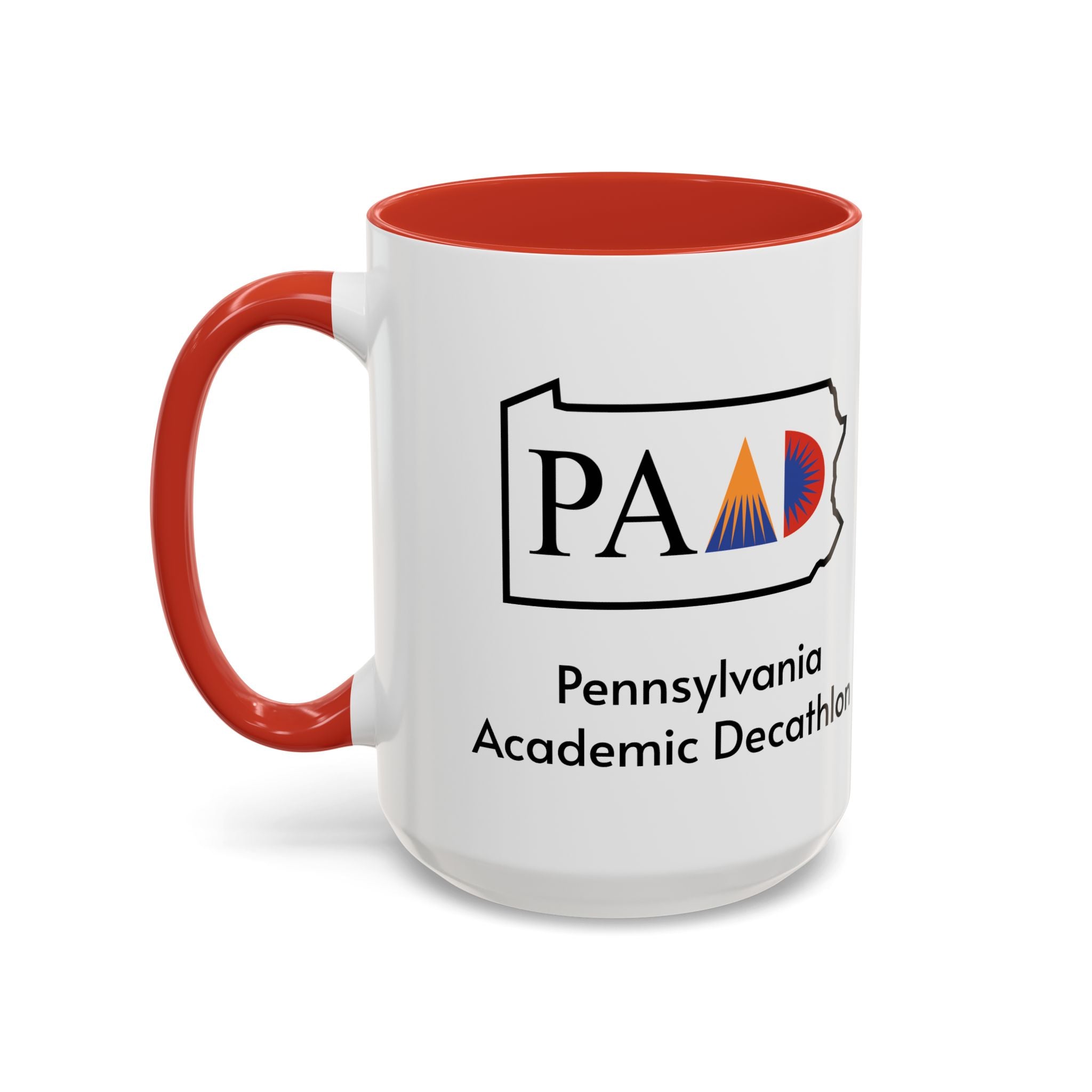 Pennsylvania Academic Decathlon Logo Accent Coffee Mug (11/15oz)