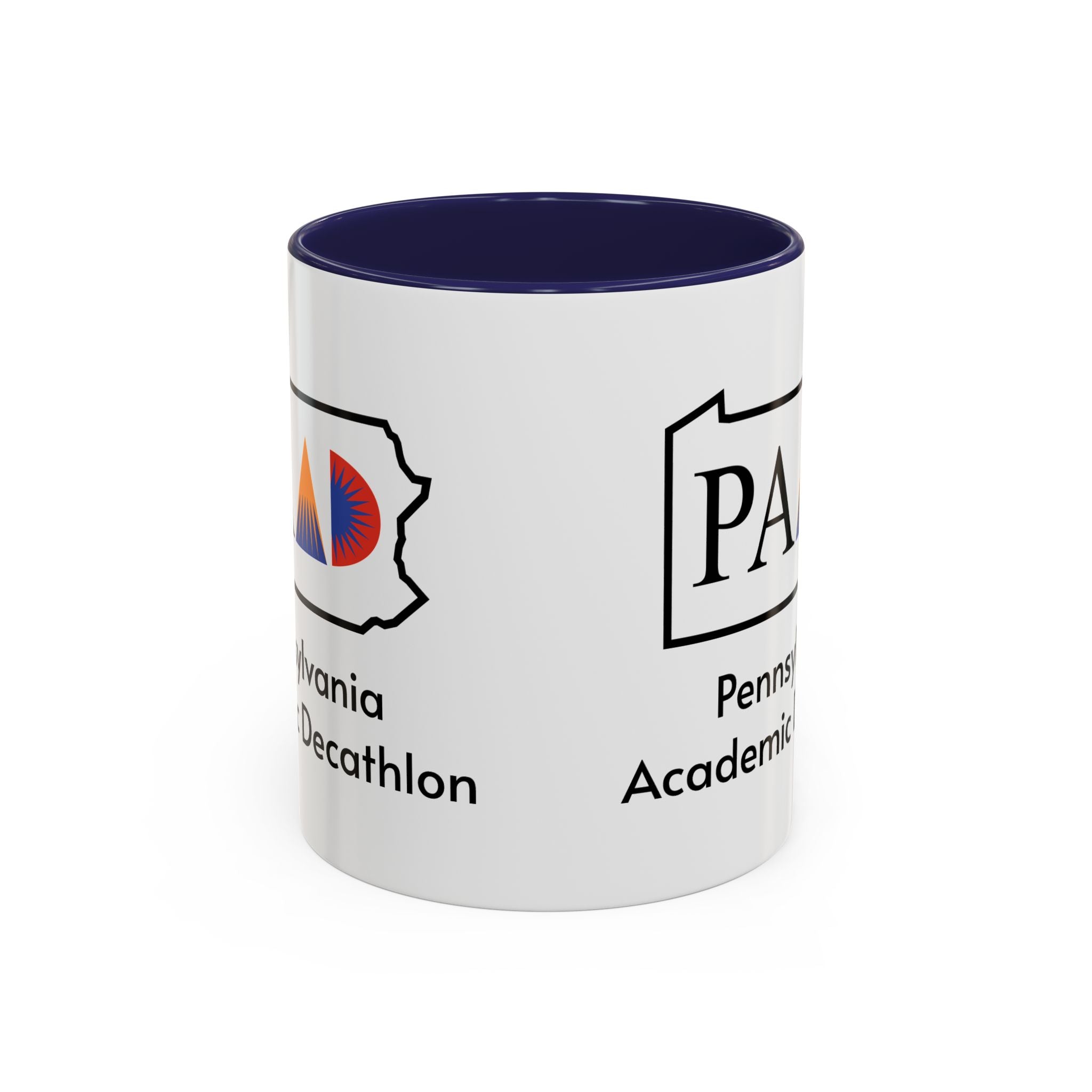 Pennsylvania Academic Decathlon Logo Accent Coffee Mug (11/15oz)