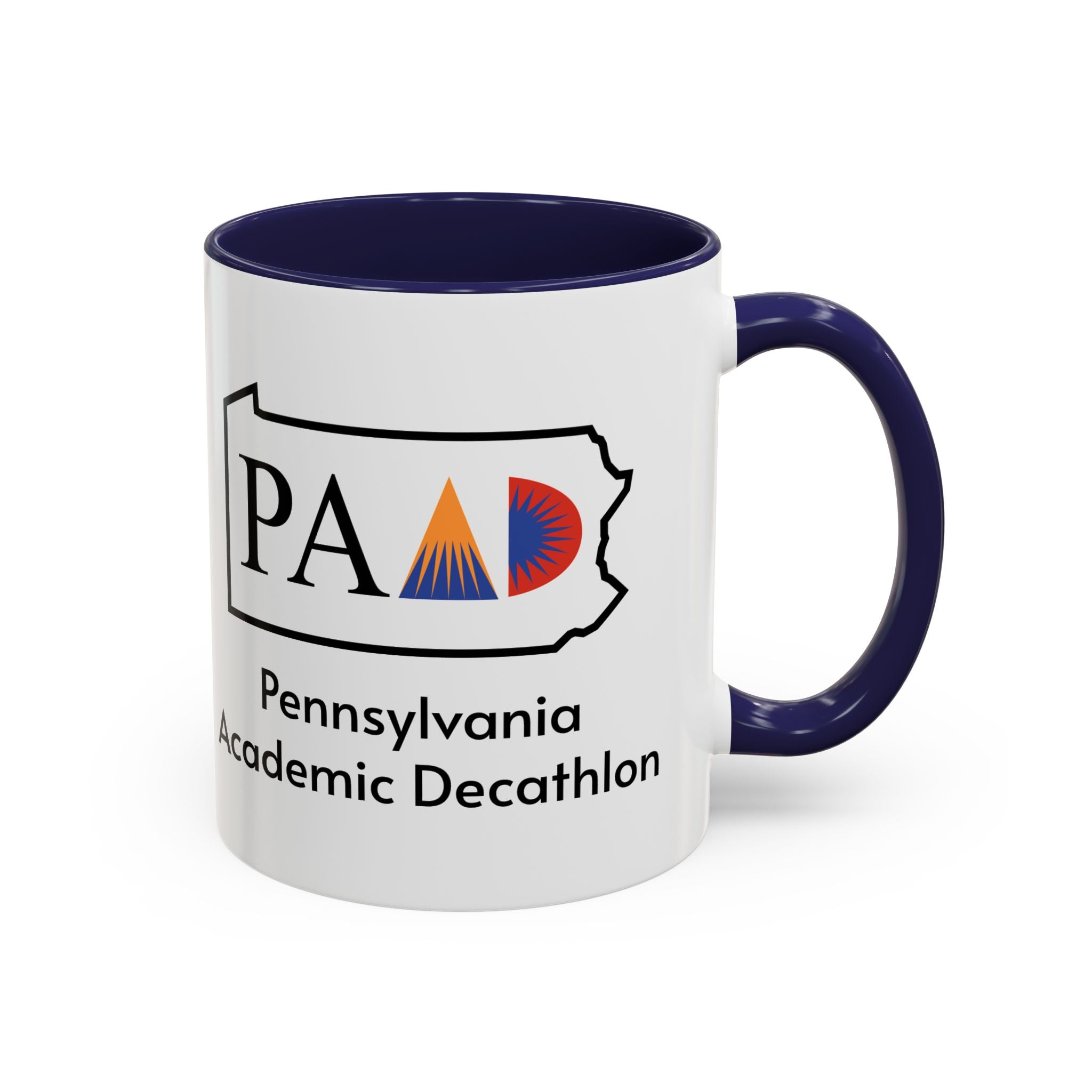 Pennsylvania Academic Decathlon Logo Accent Coffee Mug (11/15oz)