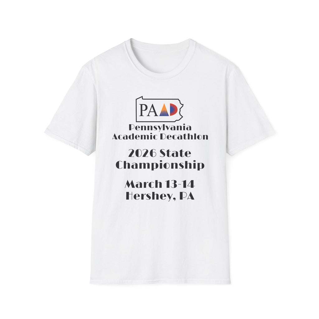 2026 Pennsylvania Academic Decathlon State Championship T-Shirt