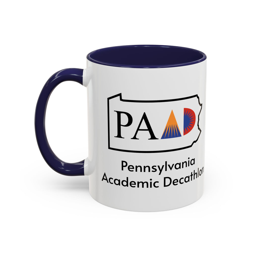 Pennsylvania Academic Decathlon Logo Accent Coffee Mug (11/15oz)