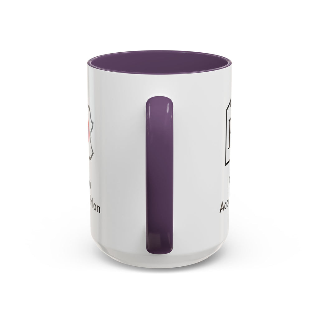 Pennsylvania Academic Decathlon Logo Accent Coffee Mug (11/15oz)