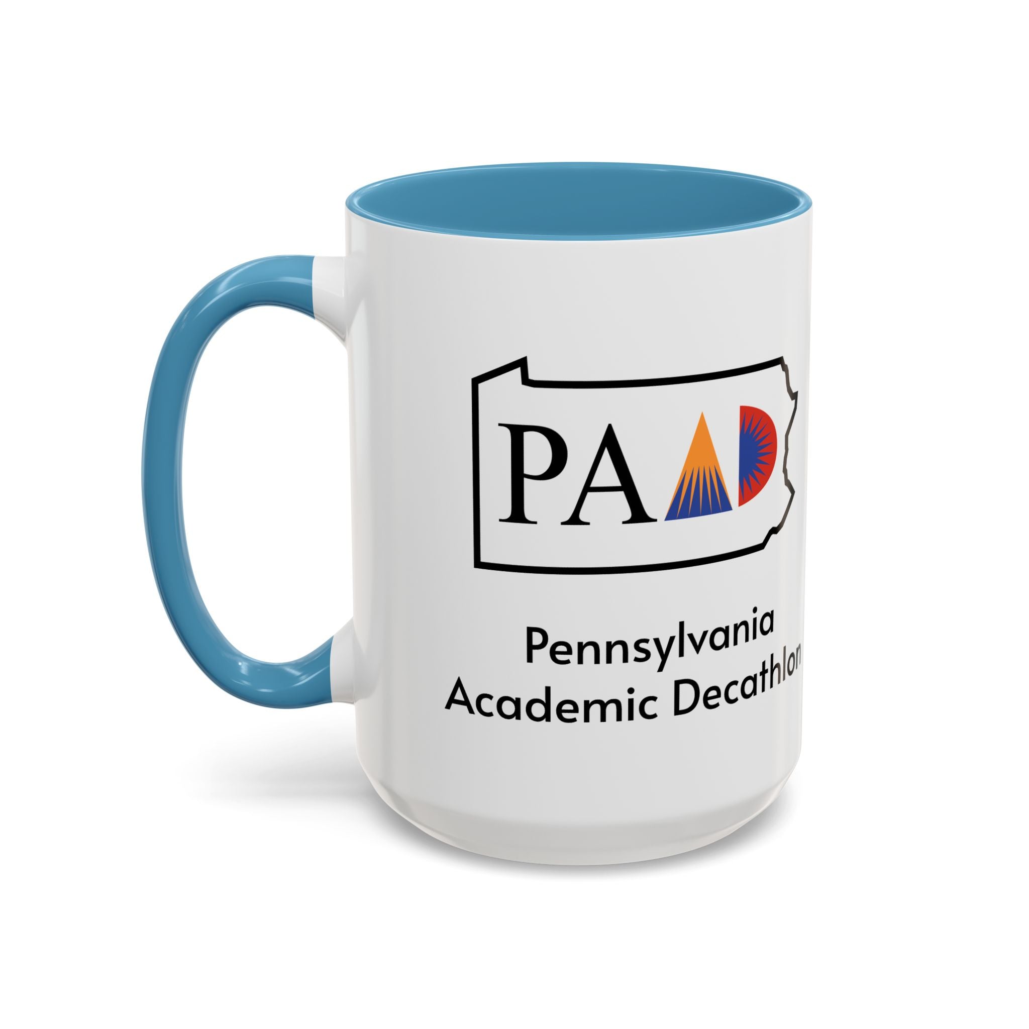 Pennsylvania Academic Decathlon Logo Accent Coffee Mug (11/15oz)
