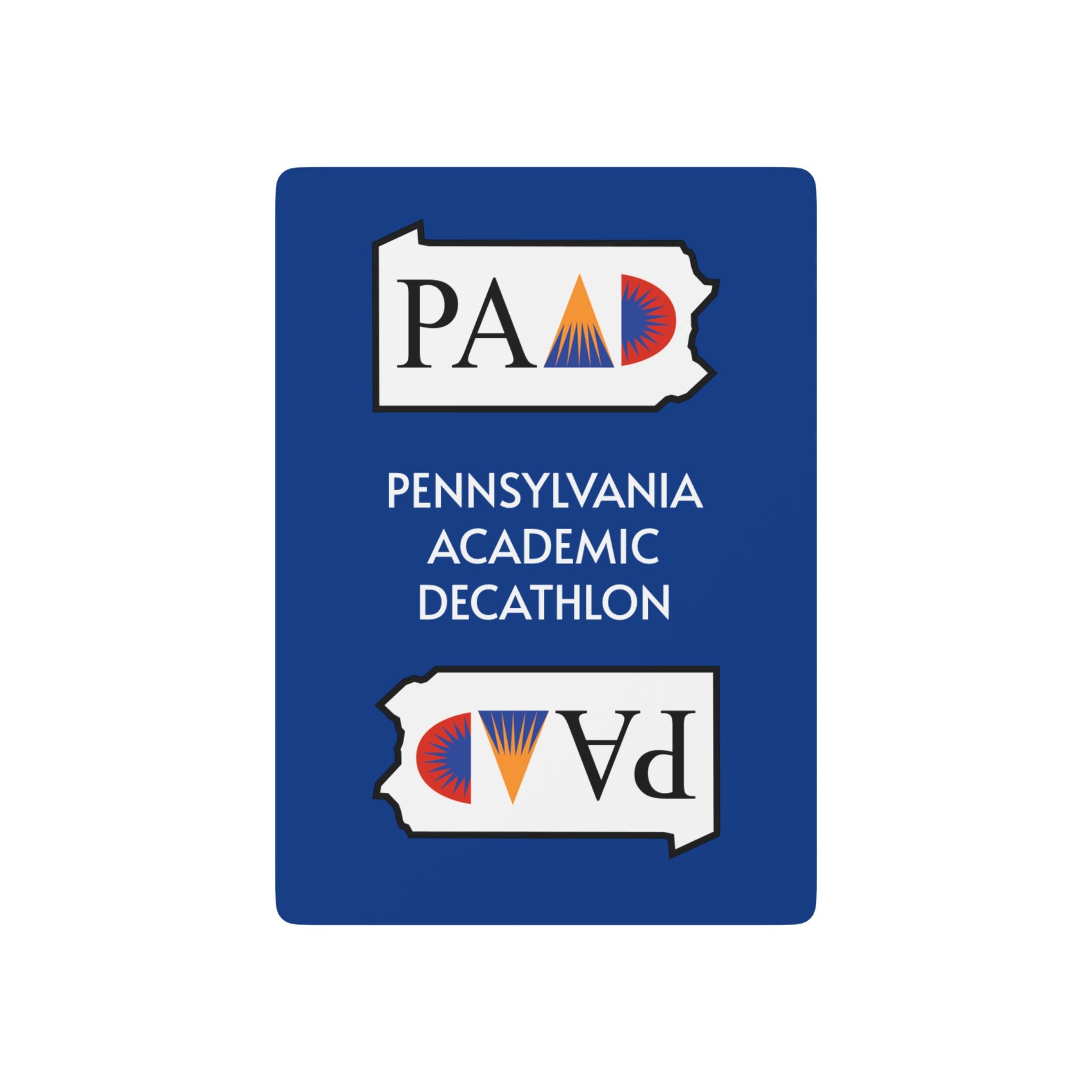 Pennsylvania Academic Decathlon Custom Playing Cards