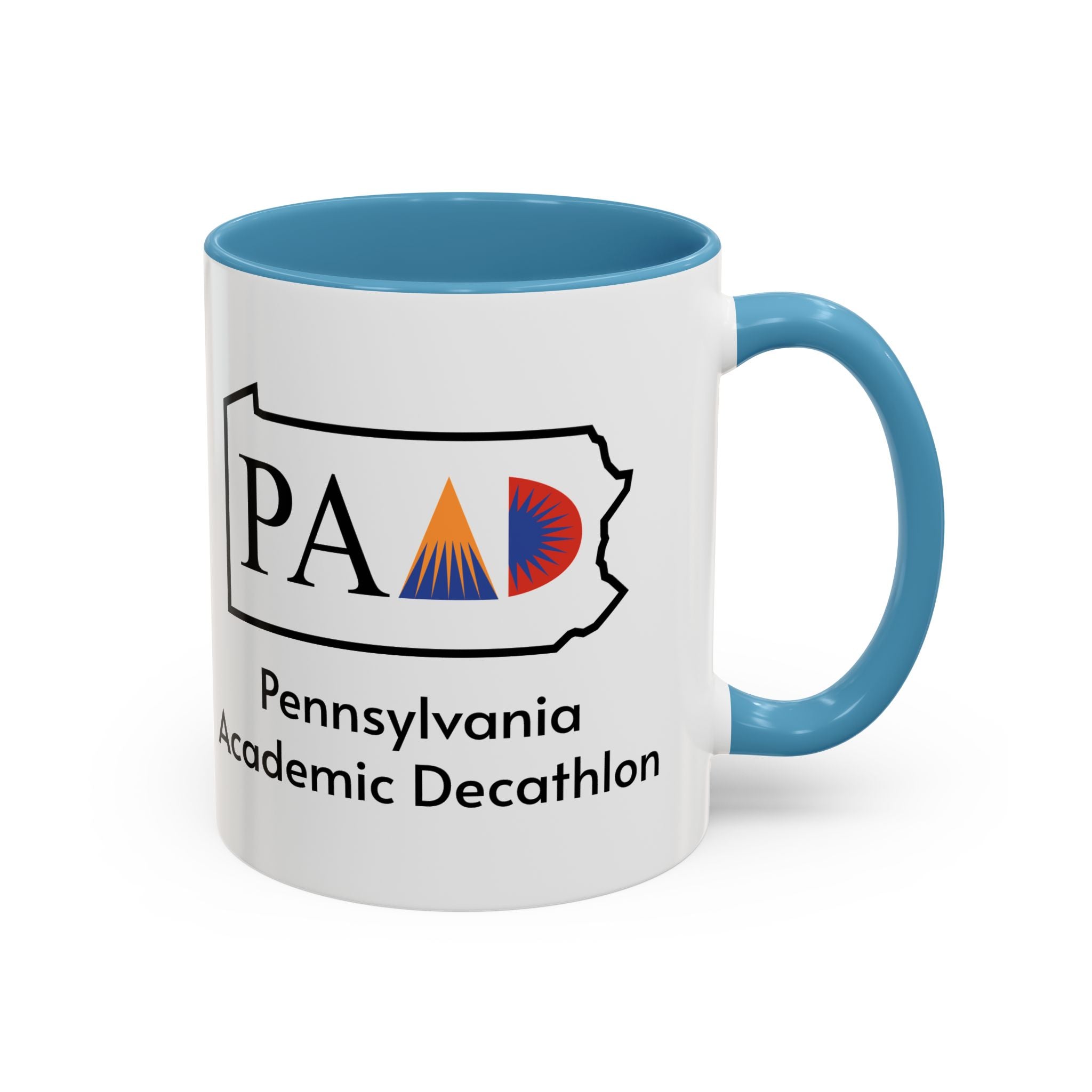 Pennsylvania Academic Decathlon Logo Accent Coffee Mug (11/15oz)