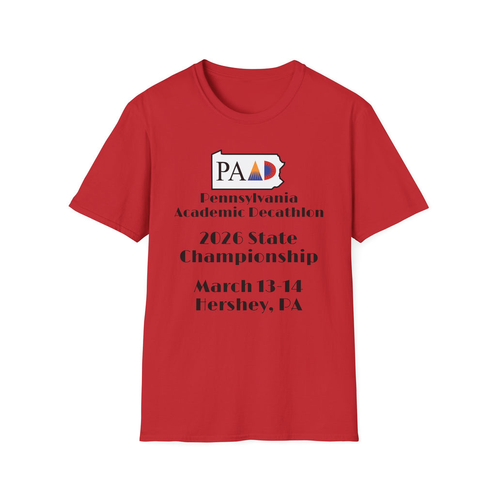 2026 Pennsylvania Academic Decathlon State Championship T-Shirt