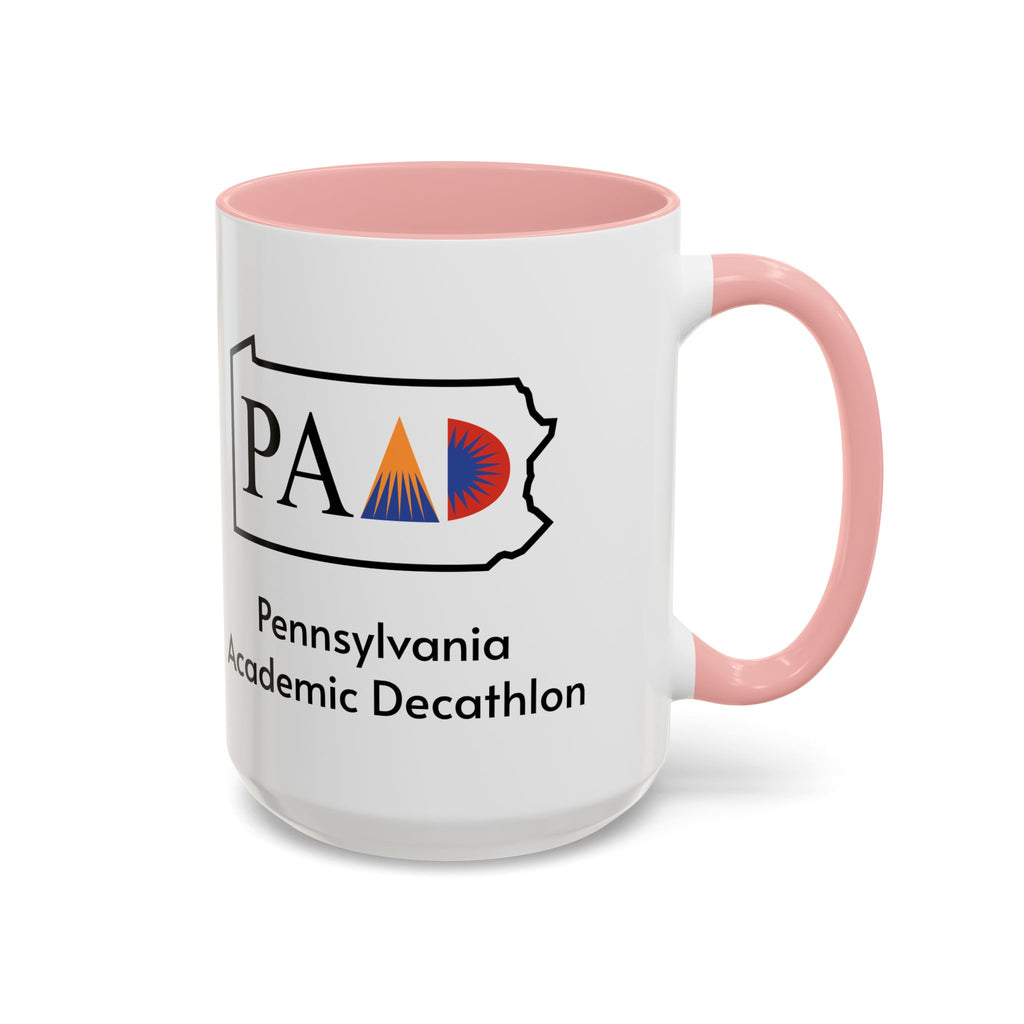 Pennsylvania Academic Decathlon Logo Accent Coffee Mug (11/15oz)