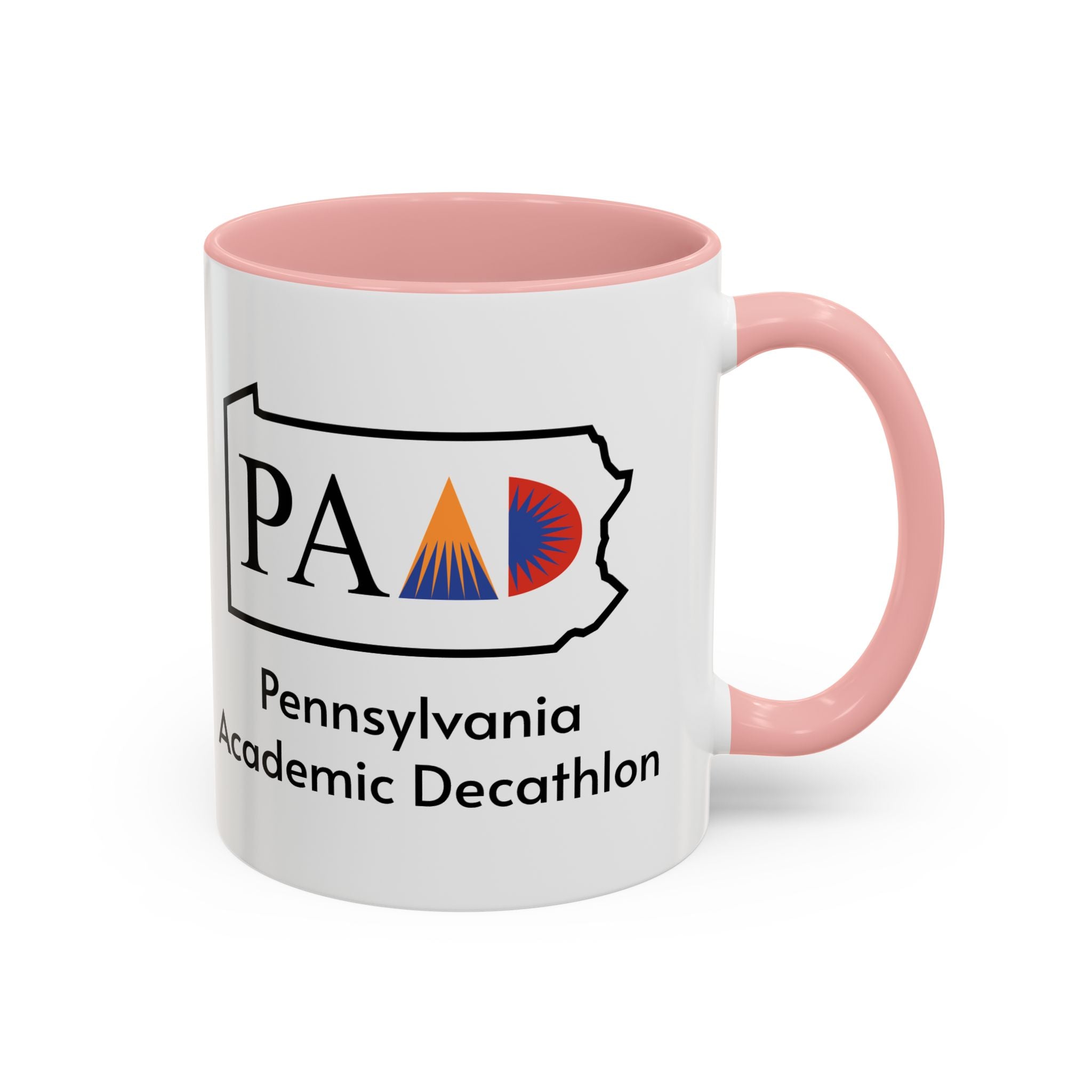 Pennsylvania Academic Decathlon Logo Accent Coffee Mug (11/15oz)