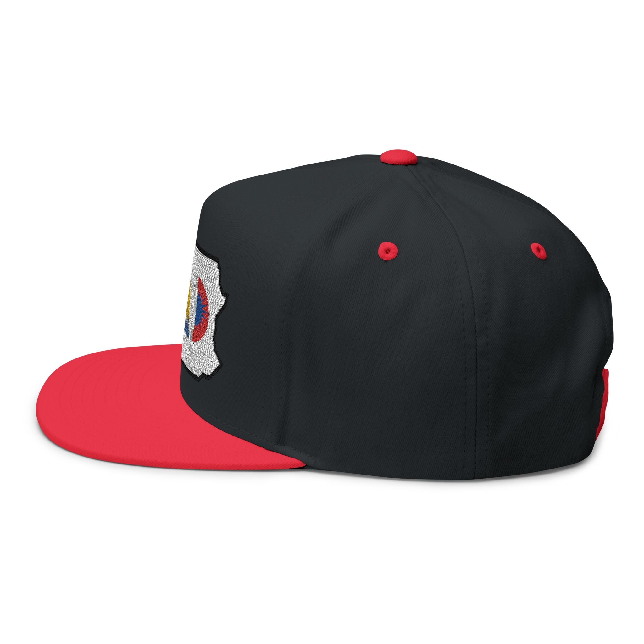 PAAD State Outline Embroidered Flat Bill Cap