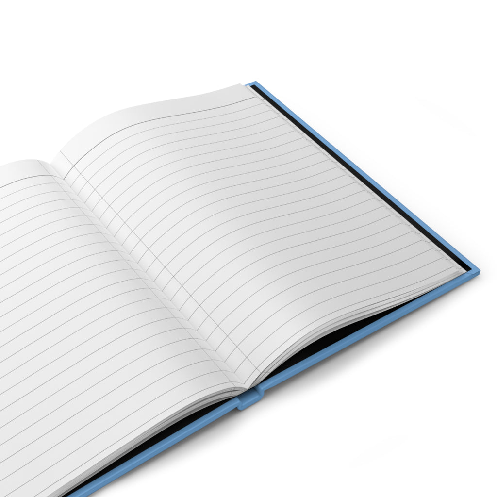 Academic Decathlon PA Logo Hardcover Journal — Matte Blue