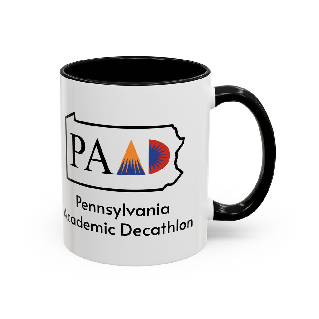 Pennsylvania Academic Decathlon Logo Accent Coffee Mug (11/15oz)