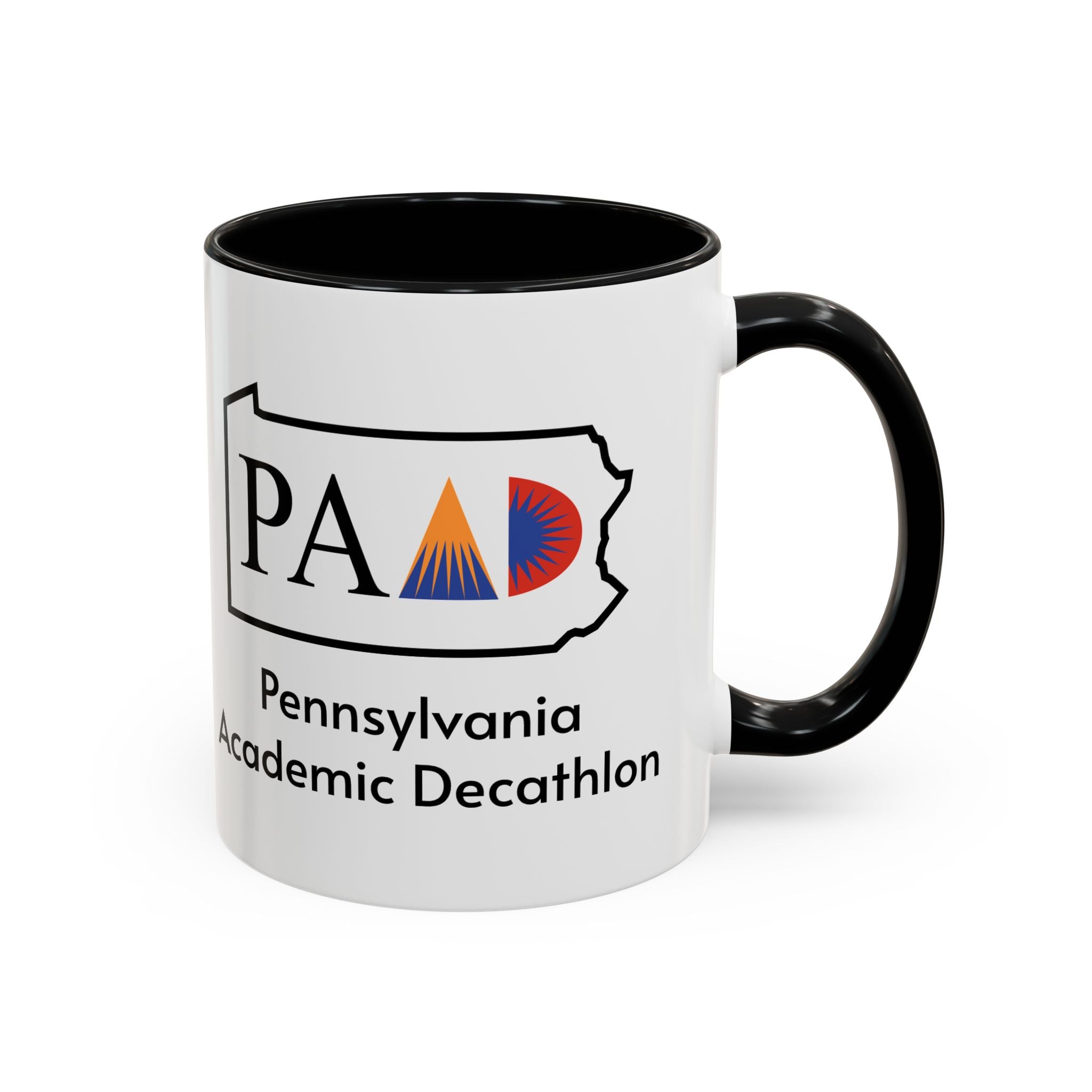 Pennsylvania Academic Decathlon Logo Accent Coffee Mug (11/15oz)