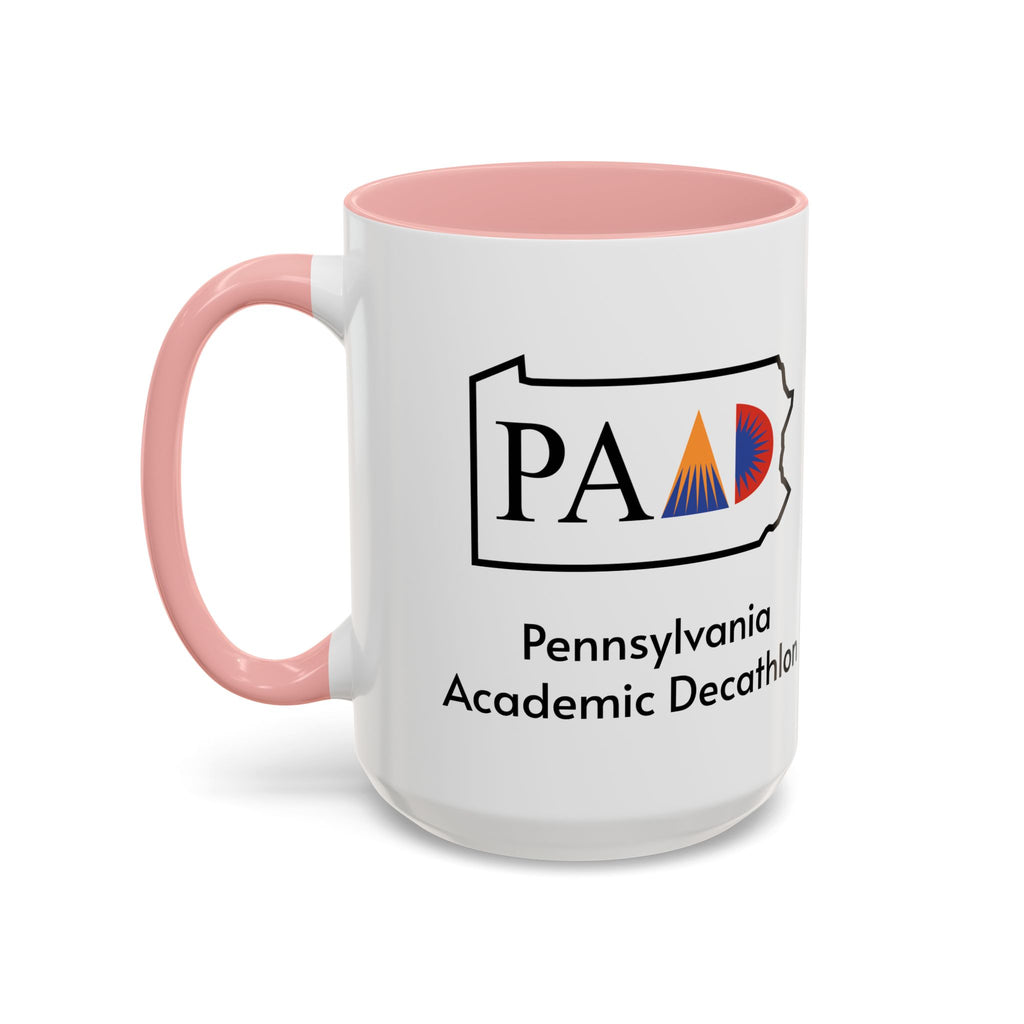 Pennsylvania Academic Decathlon Logo Accent Coffee Mug (11/15oz)