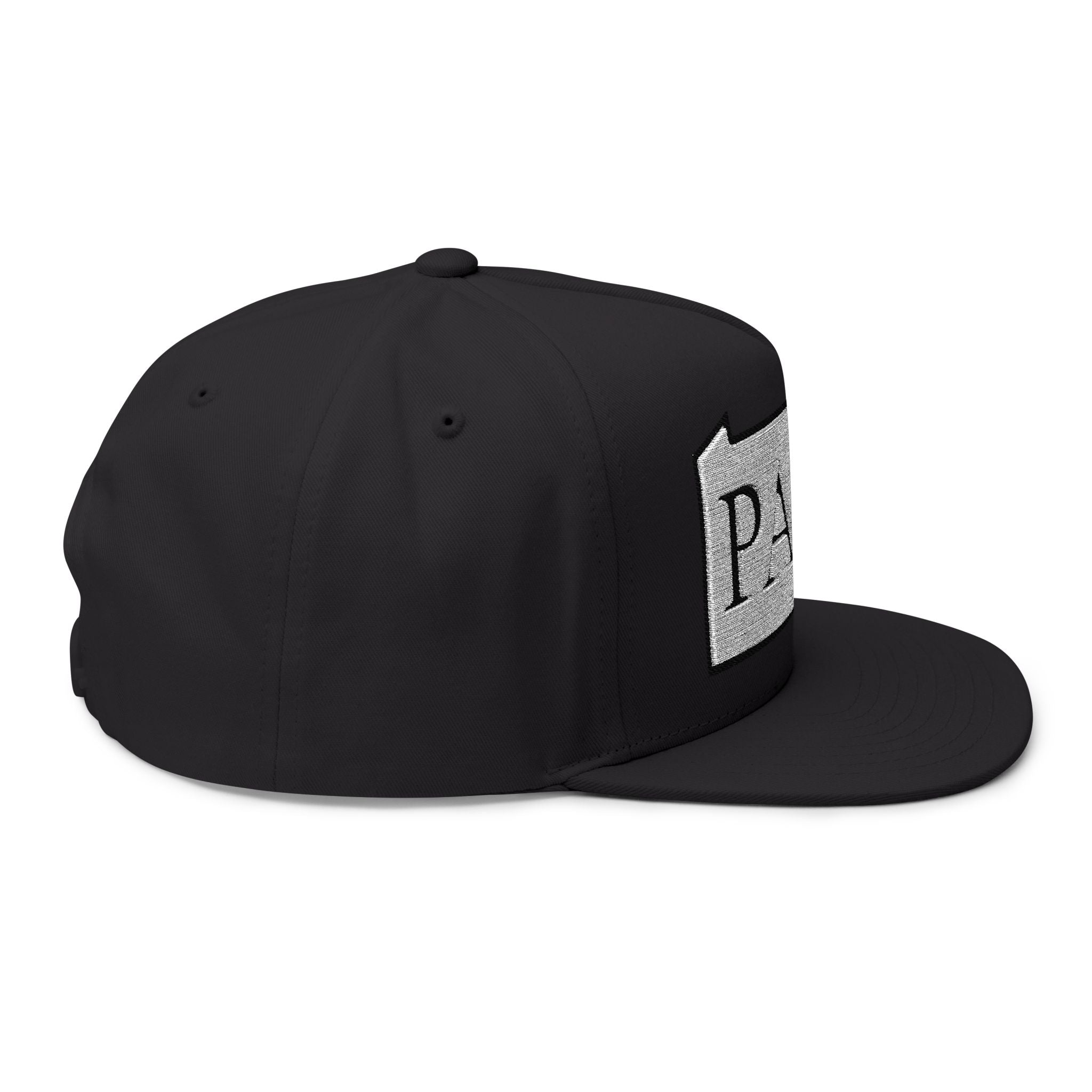 PAAD State Outline Embroidered Flat Bill Cap