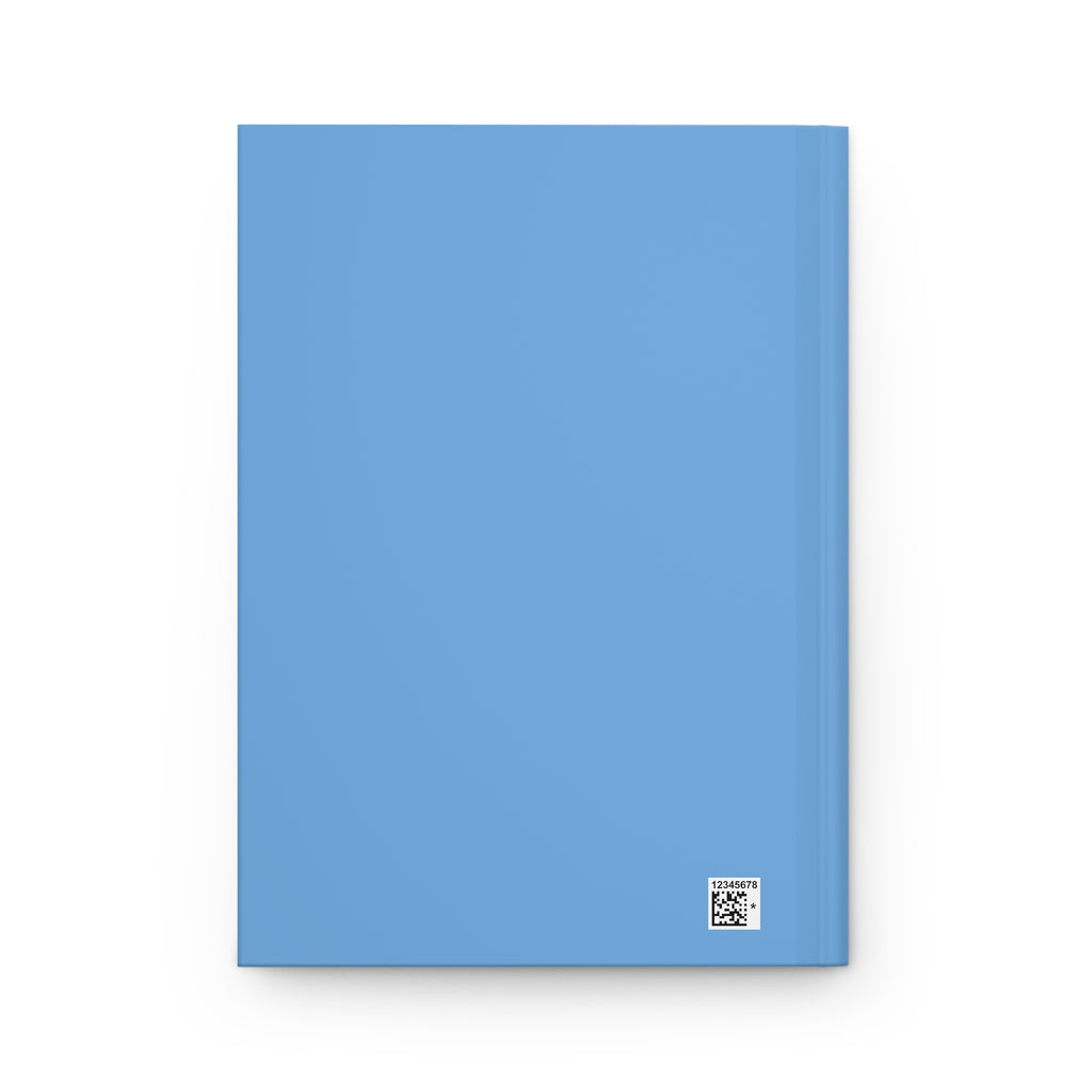 Academic Decathlon PA Logo Hardcover Journal — Matte Blue