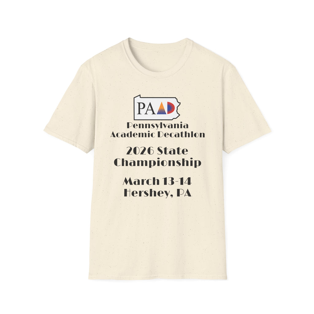 2026 Pennsylvania Academic Decathlon State Championship T-Shirt