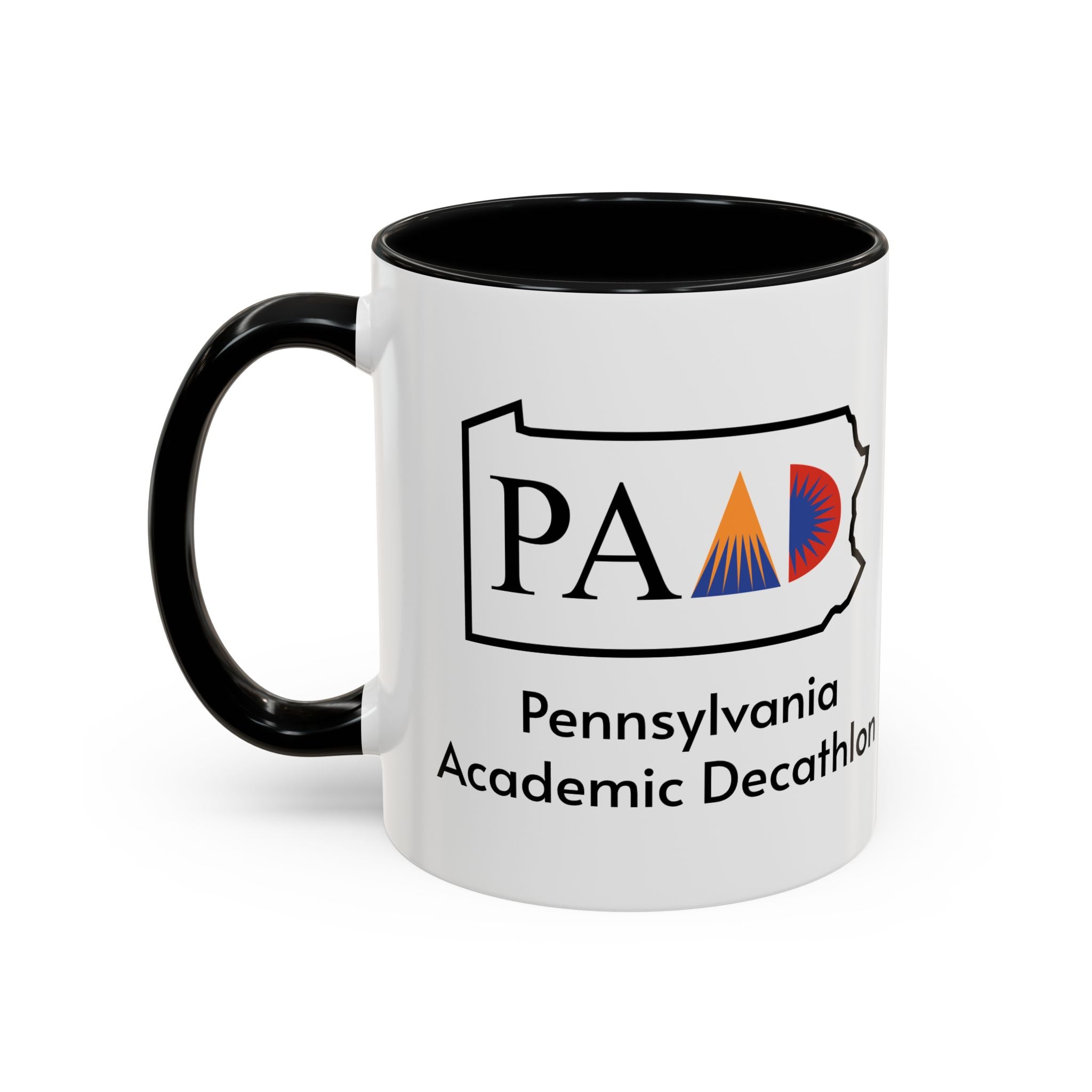 Pennsylvania Academic Decathlon Logo Accent Coffee Mug (11/15oz)