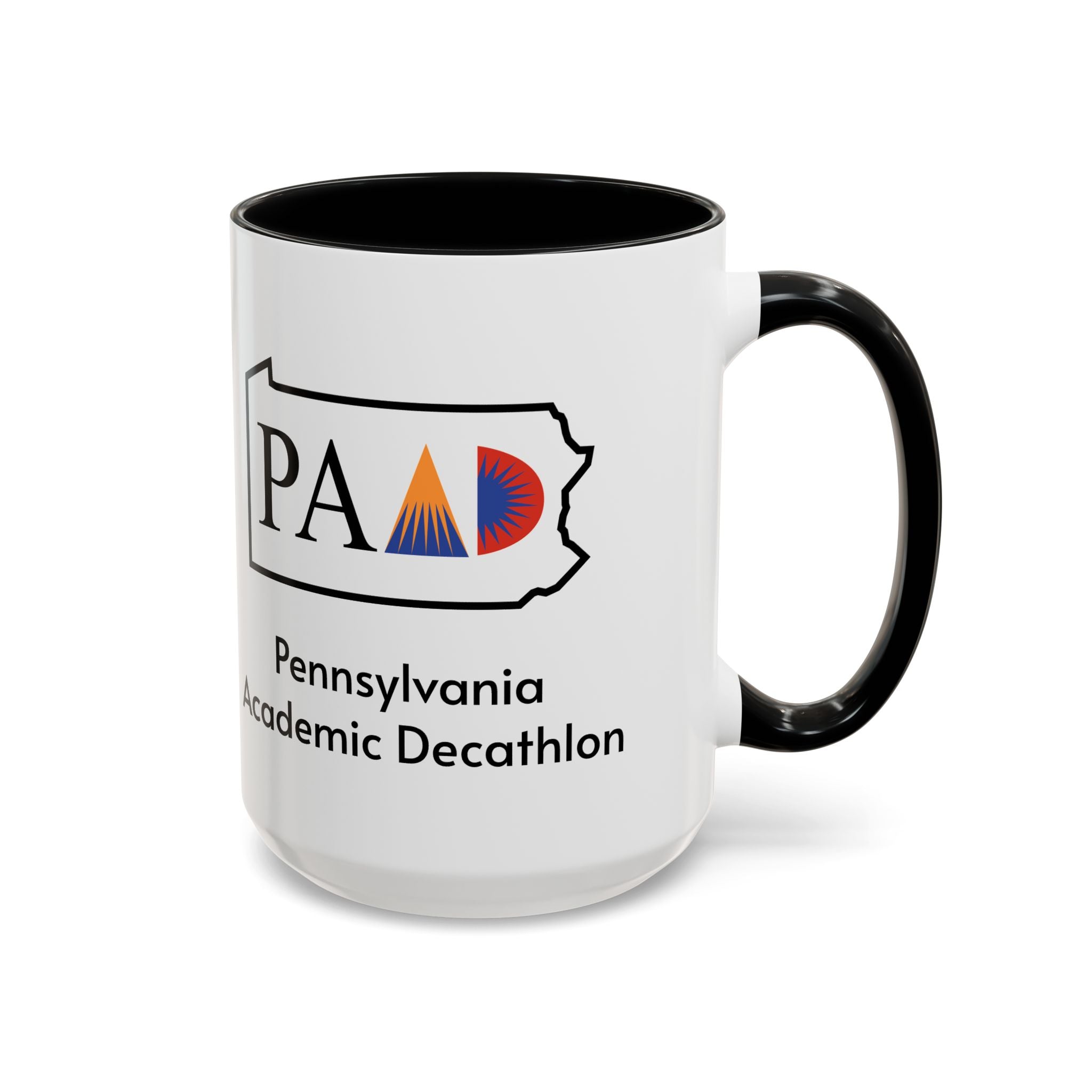 Pennsylvania Academic Decathlon Logo Accent Coffee Mug (11/15oz)