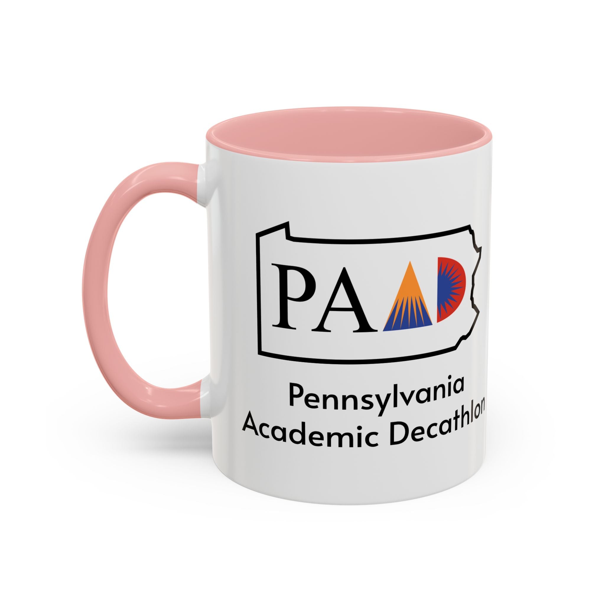 Pennsylvania Academic Decathlon Logo Accent Coffee Mug (11/15oz)