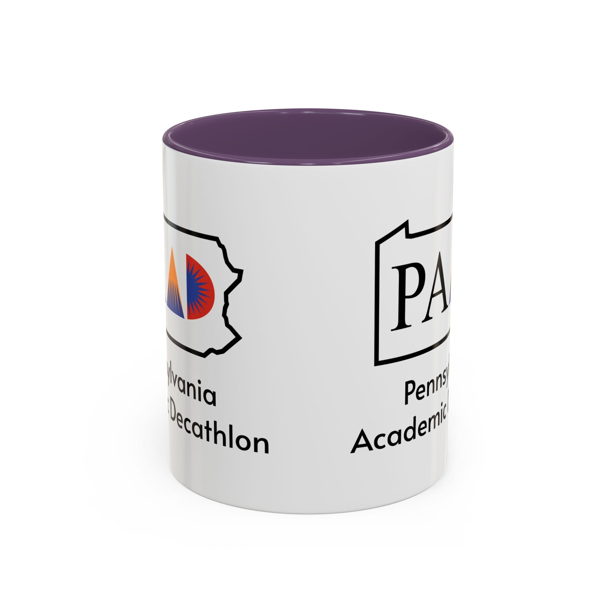 Pennsylvania Academic Decathlon Logo Accent Coffee Mug (11/15oz)
