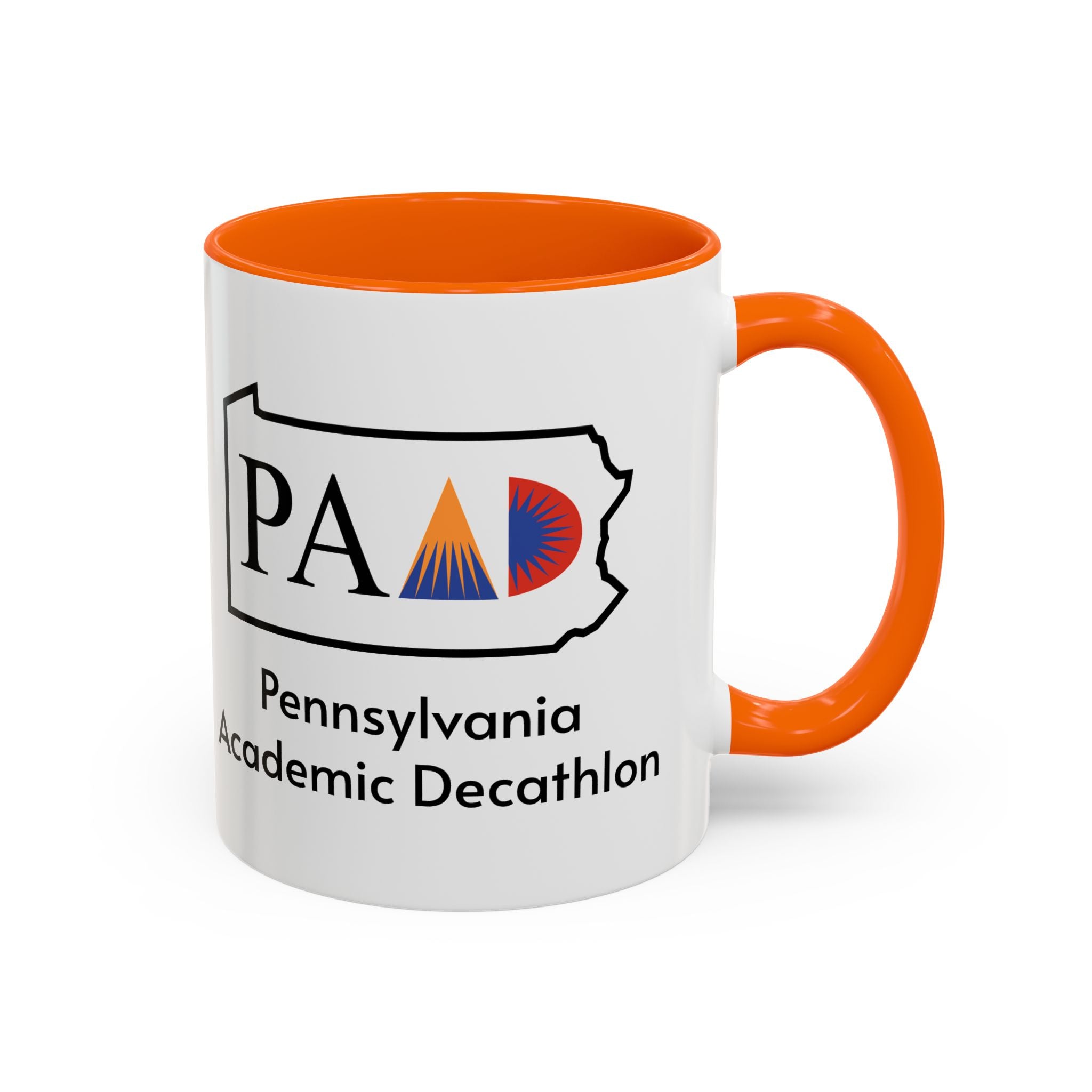 Pennsylvania Academic Decathlon Logo Accent Coffee Mug (11/15oz)