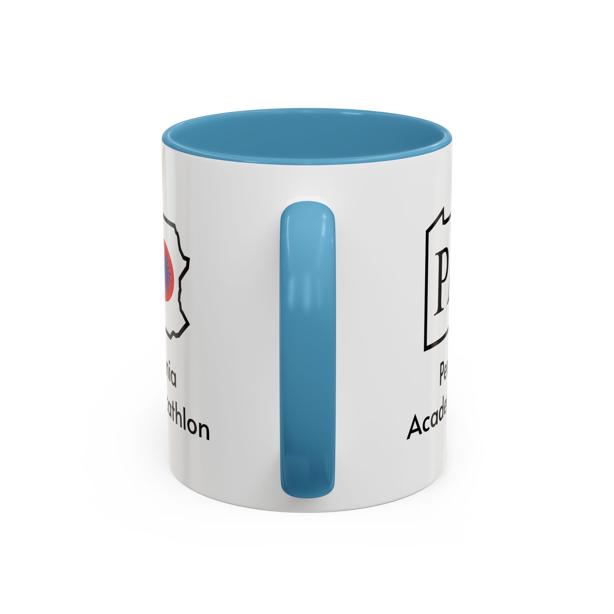 Pennsylvania Academic Decathlon Logo Accent Coffee Mug (11/15oz)