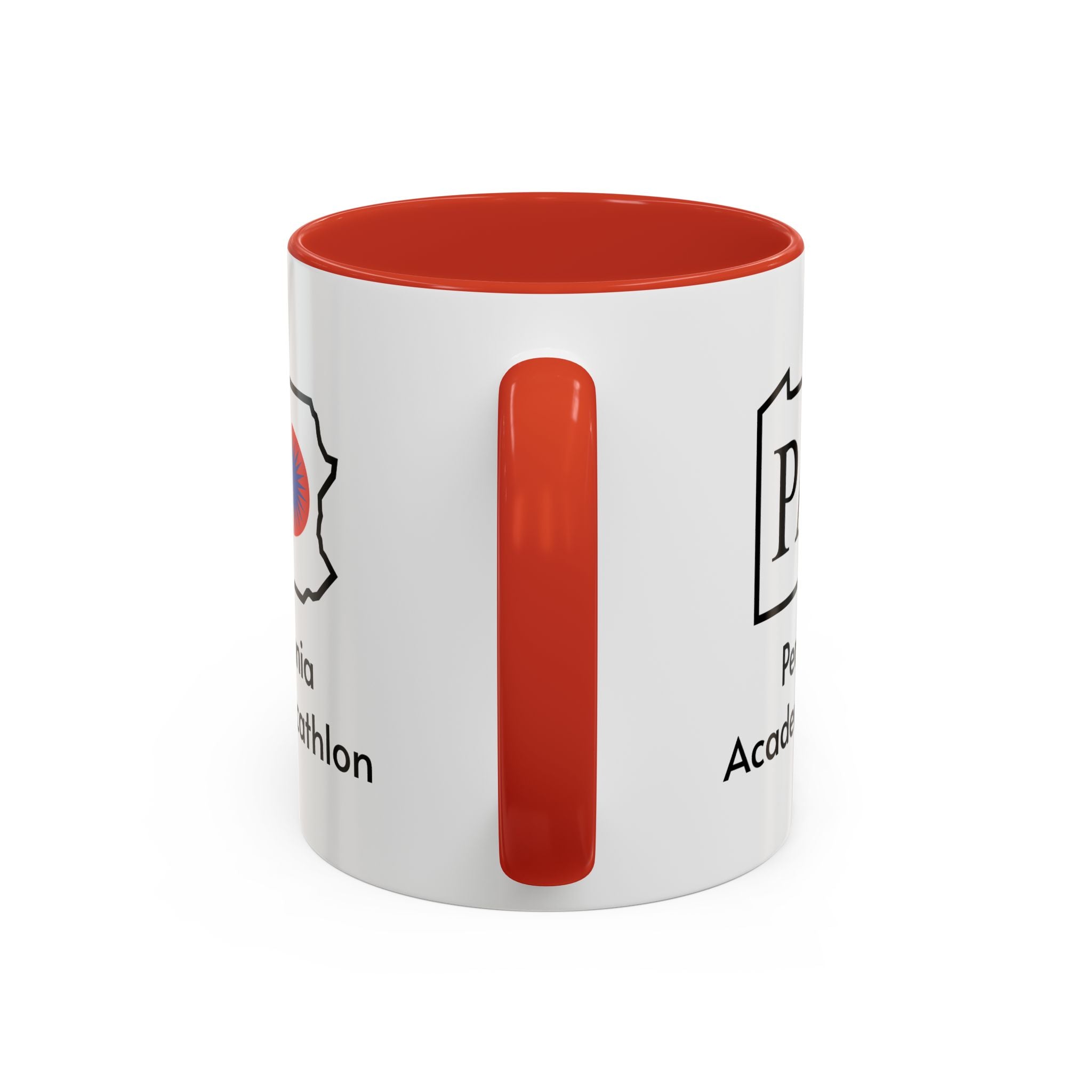 Pennsylvania Academic Decathlon Logo Accent Coffee Mug (11/15oz)