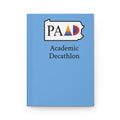 Academic Decathlon PA Logo Hardcover Journal — Matte Blue