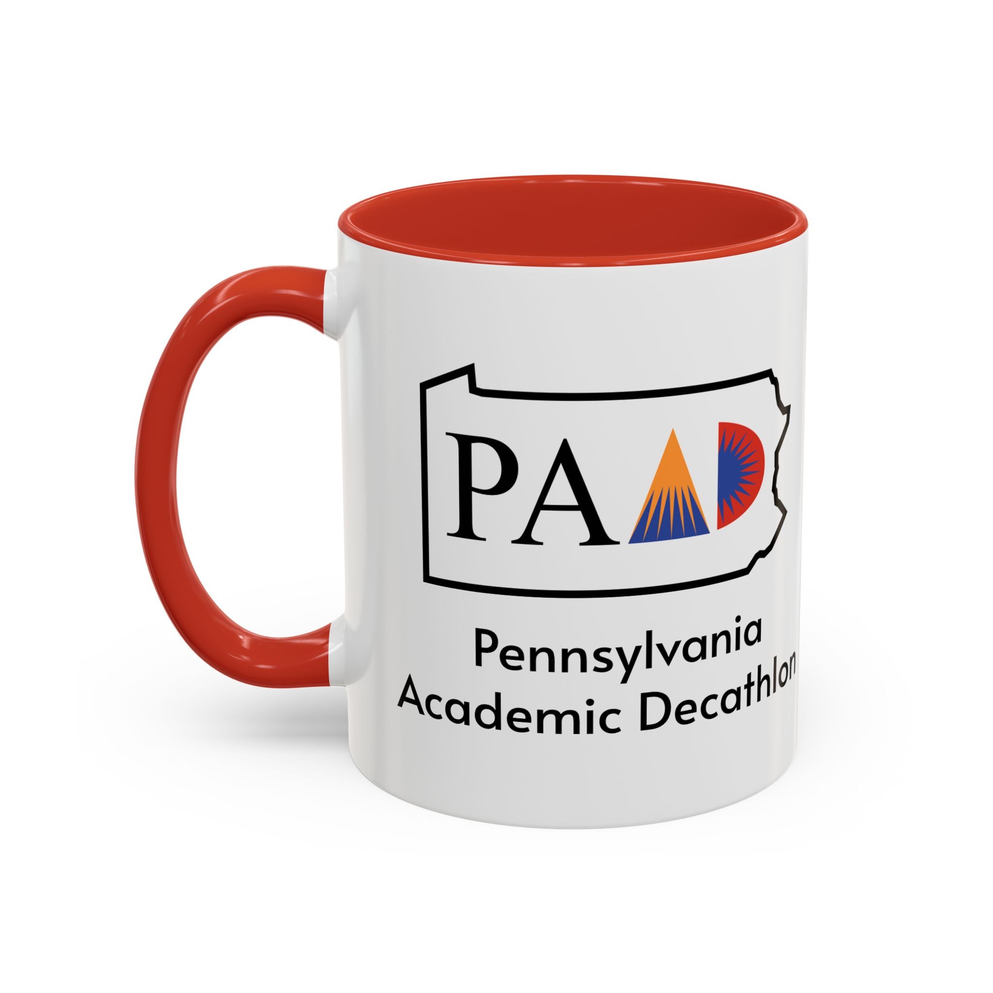 Pennsylvania Academic Decathlon Logo Accent Coffee Mug (11/15oz)