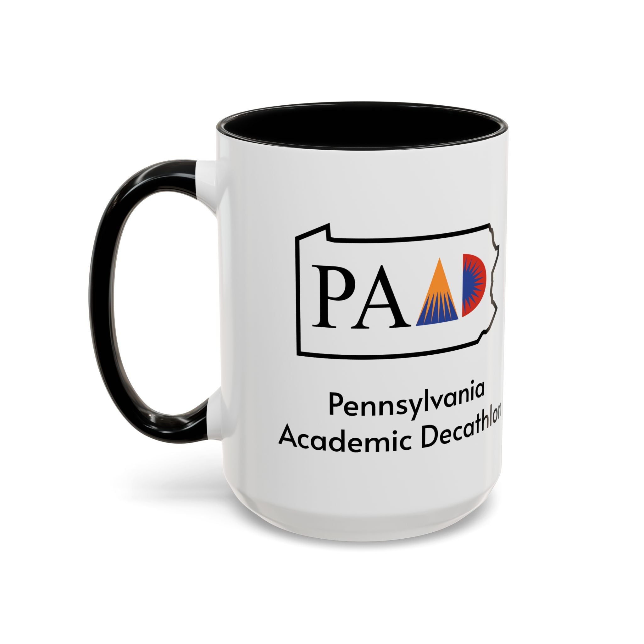 Pennsylvania Academic Decathlon Logo Accent Coffee Mug (11/15oz)