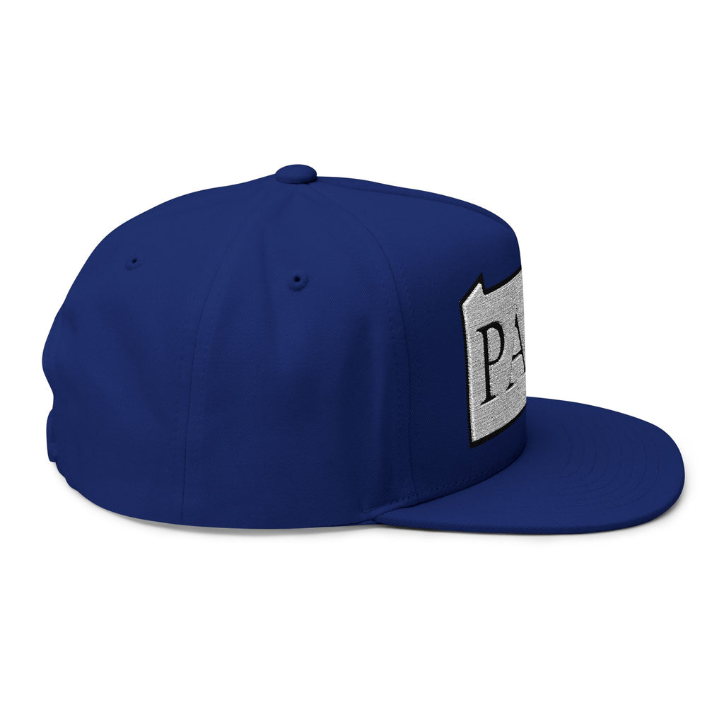 PAAD State Outline Embroidered Flat Bill Cap